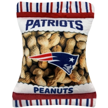 New England Patriots- Plush Peanut Bag Toy